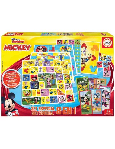 EDUCA SET ESPECIAL 8 EN 1 MICKEY AND FRI