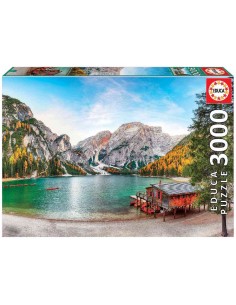 PUZZLE 3000 PZA LAGO BRAIES EN OTOÑO