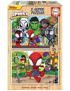 2X25 Spidey & His Amazing Friends Madera 2