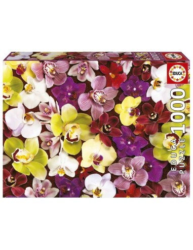Puzzle 1000 collage de orquídeas