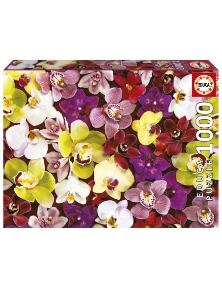 Puzzle 1000 collage de orquídeas