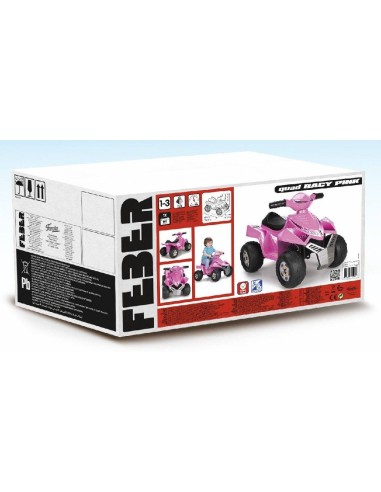 QUAD RACY PINK 6V