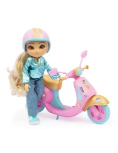 MUÑECA UNIQUE EYES FUN RIDE CON MOTO (SU