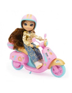 MUÑECA UNIQUE EYES FUN RIDE CON MOTO (SU 2