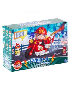 PINYPON ACTION MOTO DE BOMBERO