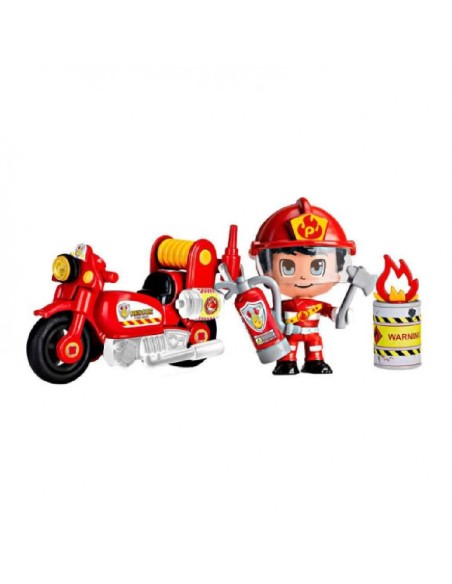 PINYPON ACTION MOTO DE BOMBERO