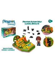 PINYPON ACTION WILD LANCHA RESCATE
