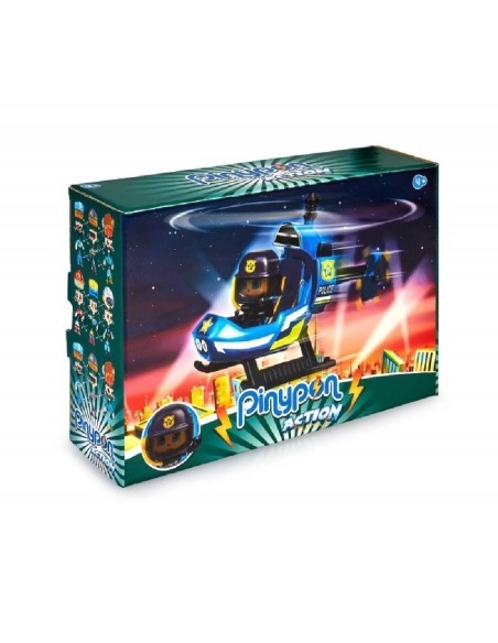PINYPON ACTION MINI HELICOPTERO POLICIA