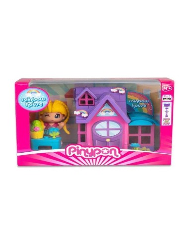 PINYPON MINI CASITAS ARCO IRIS