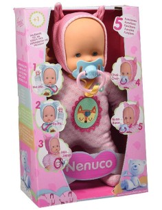 Nenuco - Blandito 5 Funciones Rosa 28cm 2