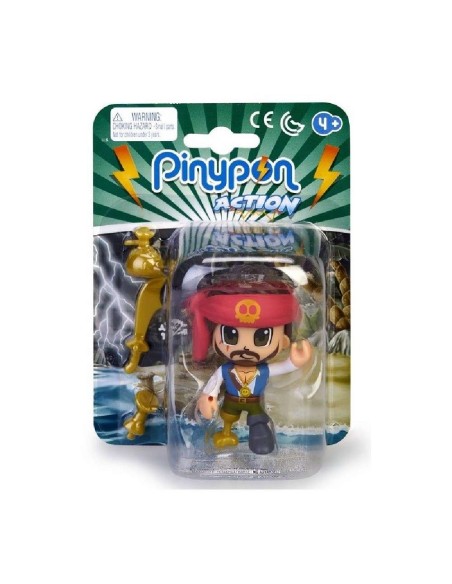 PINYPON ACTION -  FIGURA PIRATA MORENO