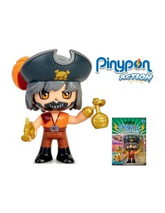 PINYPON ACTION -  FIGURA PIRATA PELO GRI