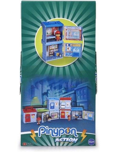 PINYPON ACTION - 2 MIXOPOLIS BOXES POLIC