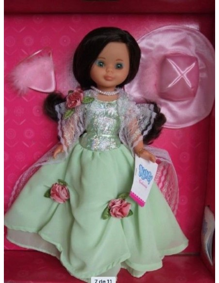 MUÑECA NANCY CELEBRACIÓN CAJA ROSA DESCA