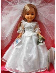MUÑECA NANCY NOVIA CAJA ROSA DESCATAGOGA