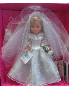 MUÑECA NANCY NOVIA CAJA ROSA DESCATAGOGA 2