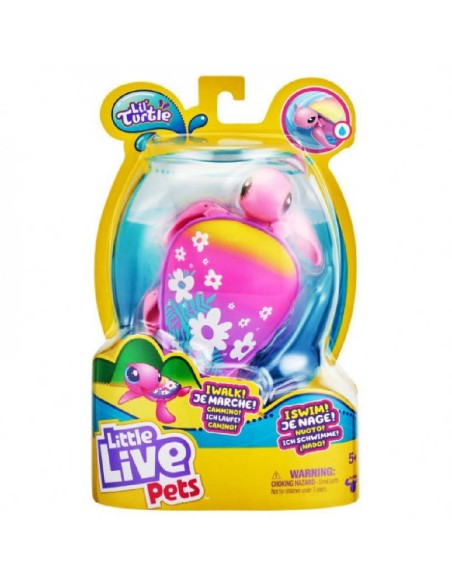 LITTLE LIVE PETS TORTUGAS MOLONAS ROSA S