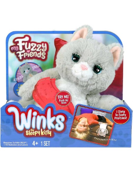 MY FUZZY FRIENDS - WINKS EL GATO DORMILÓ
