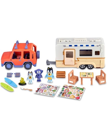 BLUEY - SET FAMILY CRUISER + CAMPERVAN