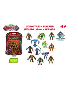 GORMITI S2 - BLISTER FIGURAS 8 CM  - WAV