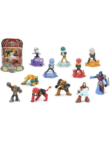 GORMITI S2 - BLISTER 4 FIGURAS 5 CM - WA