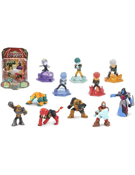 GORMITI S2 - BLISTER 4 FIGURAS 5 CM - WA
