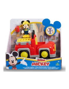 MICKEY FIGURA ARTICULADA + VEHICULO 2