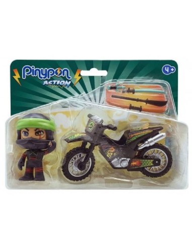 PINYPON ACTION, NINJA CON MOTO