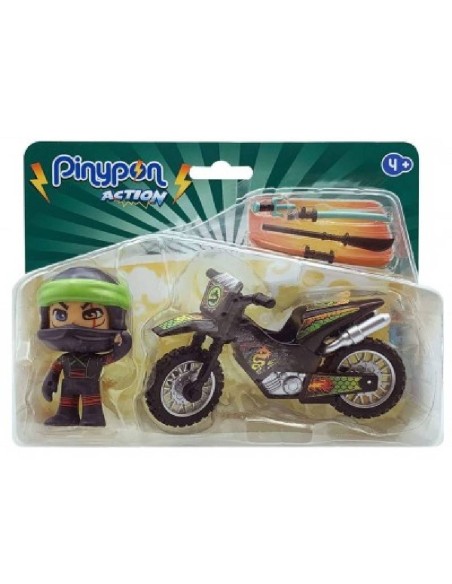 PINYPON ACTION, NINJA CON MOTO