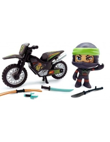 PINYPON ACTION, NINJA CON MOTO