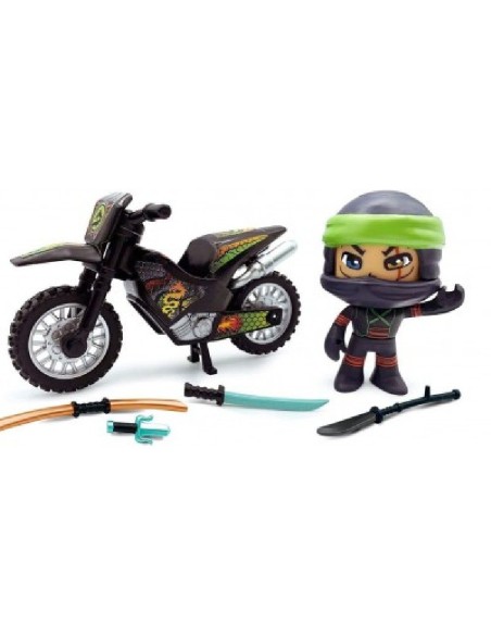 PINYPON ACTION, NINJA CON MOTO