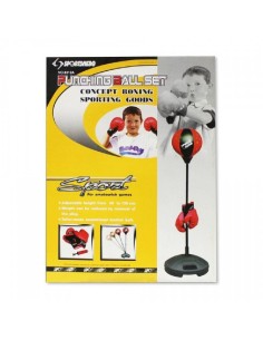 PUNCHING BOXEO CON GUANTES 90 A 120CM
