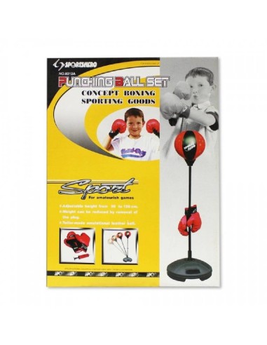 PUNCHING BOXEO CON GUANTES 90 A 120CM