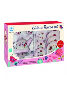 SET DE TE ROSA 15 PIEZAS