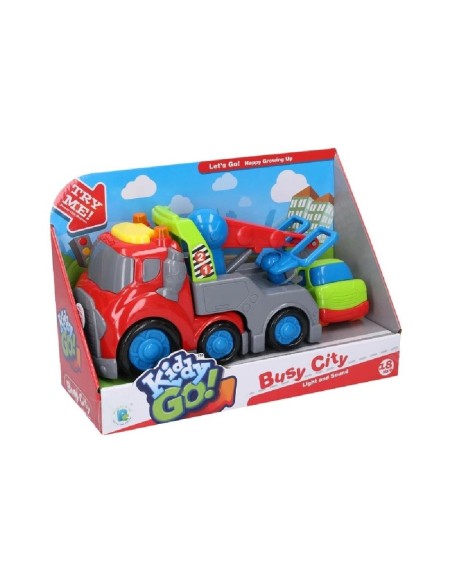 CAMION GRUA INFANTIL LUZ Y SONIDO