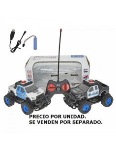 COCHE PICK UP POLICA R/C 1:22 CARGADOR U