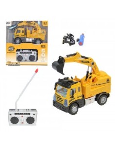 CAMION GRUA R/C 1:64 CARGADOR USB