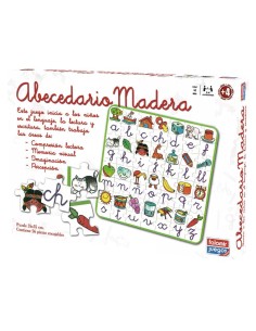 ABECEDARIO PUZZLE MADERA EDUCATIVO 2