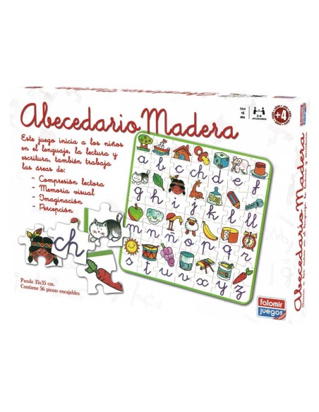 ABECEDARIO PUZZLE MADERA EDUCATIVO