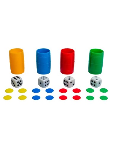 ACCESORIOS PARCHIS XXL 4 JUGADORES