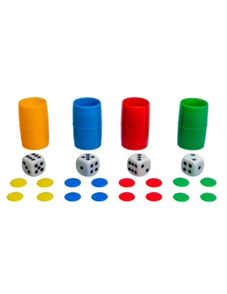 ACCESORIOS PARCHIS XXL 4 JUGADORES