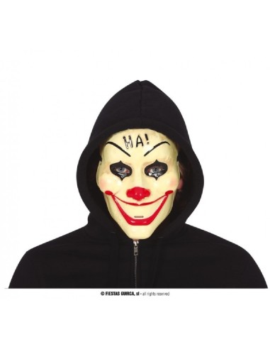 MASCARA PAYASO "HA!" PVC