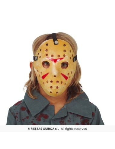 MASCARA HOCKEY INFANTIL PVC