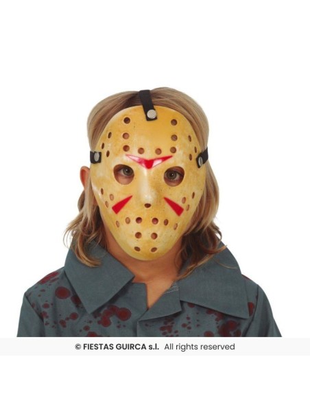 MASCARA HOCKEY INFANTIL PVC