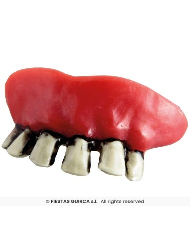 DIENTES ZOMBIE CON TERMOPLASTICA