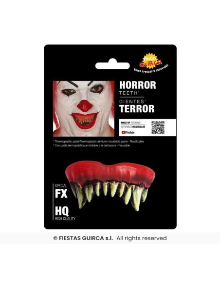 DIENTES IT MONSTRUO CON TERMOPLASTICA