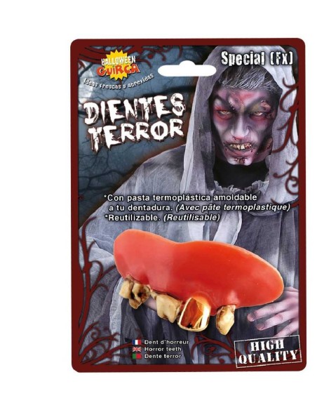 DIENTES MONSTRUO CON TERMOPLASTICA