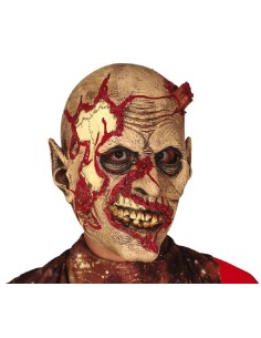 MASCARA ZOMBIE CON ESTACA LATEX