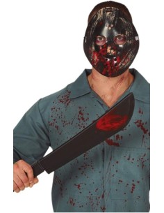 MASCARA Y MACHETE DE 54 CMS. 2