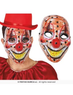 MASCARA PAYASO PVC 2